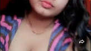 Ruthvika Sharma, a gorgeous Indian girl, teases her fans with her breasts in a live video