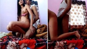 Exclusive Indian couple's steamy romance and intense sex