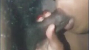 Village girl sucking cock