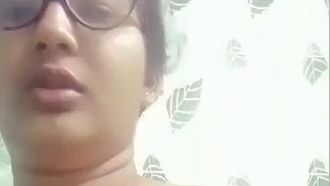 Bengali beauty takes a nude selfie in the bathroom