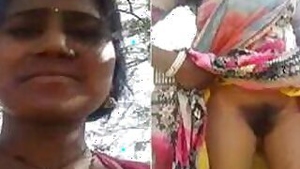 Married Indian couple goes outside to replenish XXX
