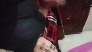 Bangla village wife gets doggy style in incest sex video
