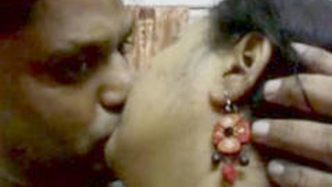Desi bhabi cheats on her husband with another man in a steamy video