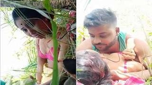 Aasami's lover enjoys outdoor sex in exclusive video