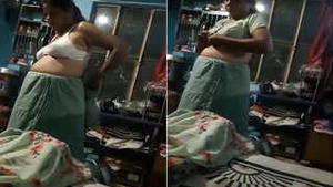 Indian amateur bhabhi in exclusive video