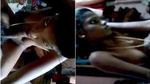 Exclusive video of Tamil amateur giving a blowjob