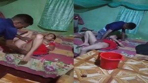 Desi village couple indulges in sex on camera