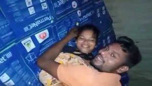 Bangla village couple has sex in front of friend