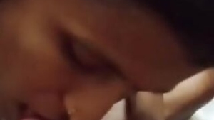 Hot dehati sexy girl in pink bra blowjob