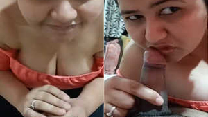 Exclusive video of a hot bhabhi getting fucked and sucked