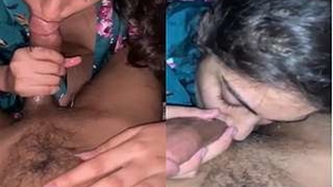 Indian girl gives a blowjob and gets fucked in an exclusive video